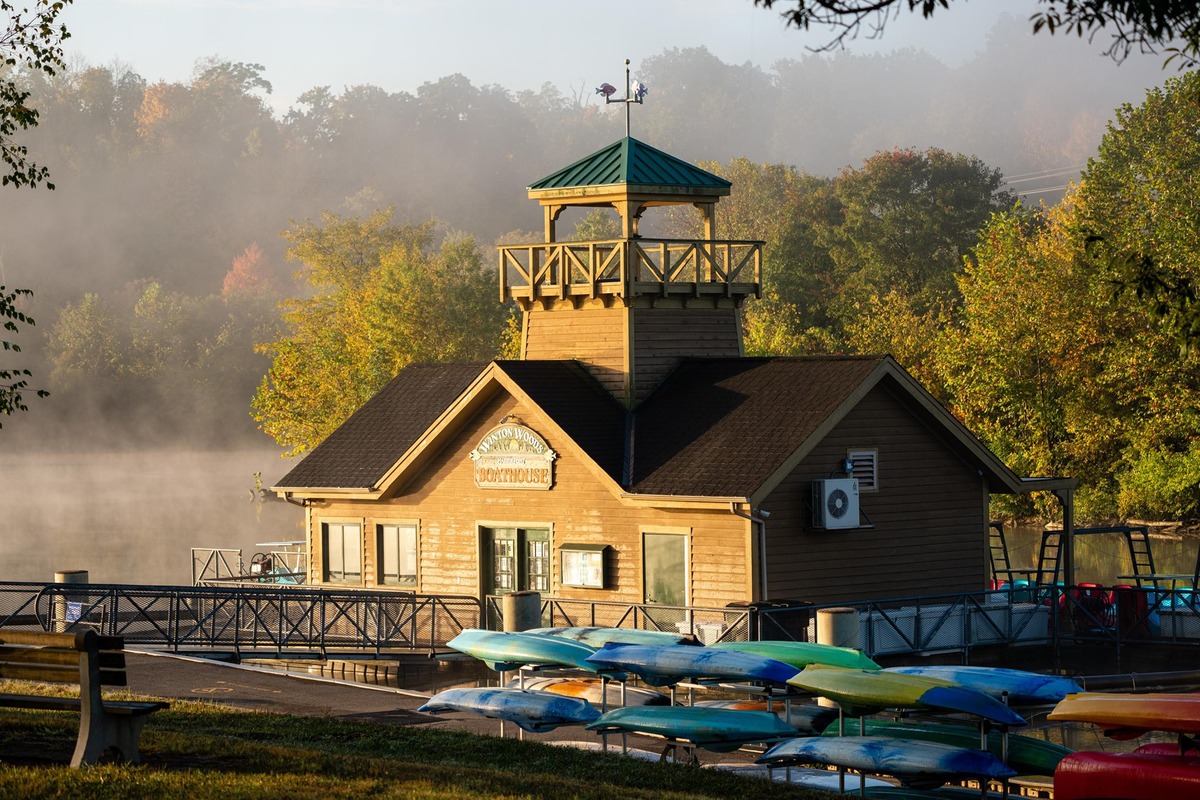 winton woods boat house